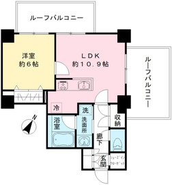 MODIER BUNKYO KOISHIKAWA 503 間取り図