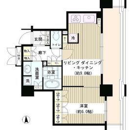 パークタワー秋葉原 5階 間取り図