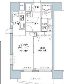 パークキューブ板橋本町 1207 間取り図