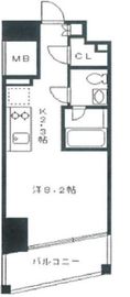 セルフィスタ渋谷 2階 間取り図