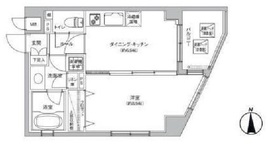 ザ・プレミアムスイート高田馬場 14階 間取り図