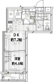 レガリス文京大塚 2階 間取り図