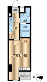 アムス四谷三丁目 306 間取り図