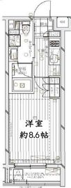 レガリス文京大塚 4階 間取り図