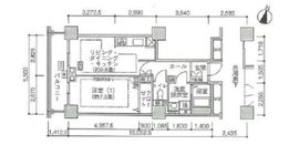 ジェイタワー西大井 22階 間取り図