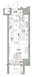 パレステュディオ六本木EAST2 10階 間取り図