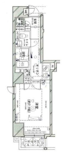 パレステュディオ六本木 11階 間取り図