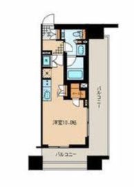 ドレッセ都立大学 3階 間取り図