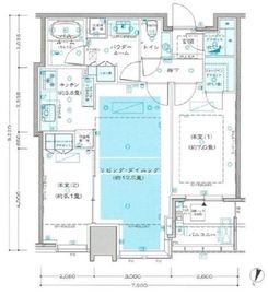大崎ウエストシティタワーズ イースト 37階 間取り図