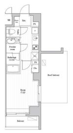 南千住レジデンス 802 間取り図