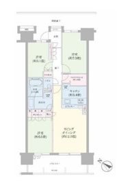 スターコート豊洲 9階 間取り図