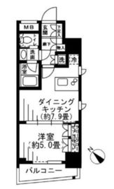 ルネサンス九段下ザ・レジデンス 9階 間取り図