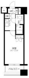 ヴィーダ・スカイコート品川 7階 間取り図