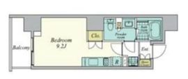 クレストコート中野 202 間取り図