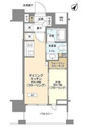 クレヴィア日本橋水天宮前HAMACHO RESIDENCE 11階 間取り図