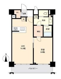 ロイジェント板橋本町 303 間取り図