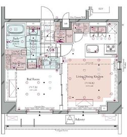 コンシェリア白金台 TOKYO PLATINUM 11階 間取り図
