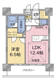 MODIER YOYOGI RESIDENCE (モディア代々木レジデンス) 505 間取り図