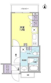 プラウドタワー亀戸 3階 間取り図