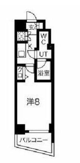 スパシエグランス学芸大学 4階 間取り図