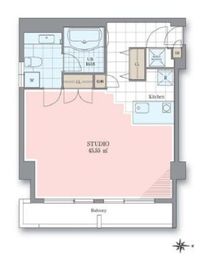 ホテル＆レジデンス六本木 1308 間取り図