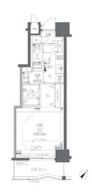 ZOOM日本橋馬喰町 8階 間取り図