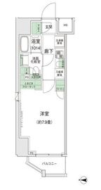 スタイリオ蒲田2 501 間取り図