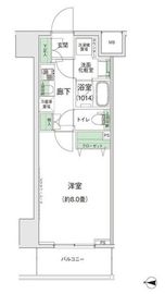 スタイリオ蒲田2 303 間取り図
