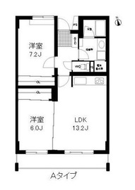 トレステージ富ヶ谷 402 間取り図