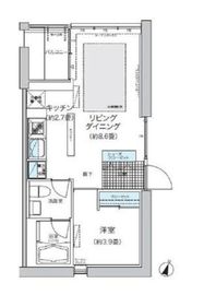 ガーデニエール砧ウエスト 231 間取り図