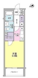 プレジオ桜丘 207 間取り図
