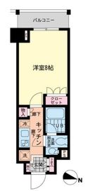 エスティメゾン赤羽 1306 間取り図