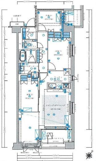 プレミスト文京千石 4階 間取り図