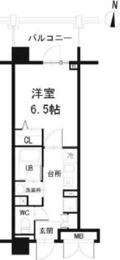 プライムアーバン錦糸公園 706 間取り図