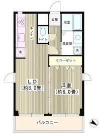 エスペランサ目黒 103 間取り図