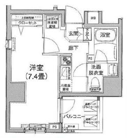 アイル秋葉原ノース参番館 11階 間取り図