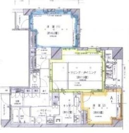 東新宿レジデンシャルタワー 5階 間取り図
