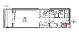 ルネサンスコート蒲田リバーテラス 101 間取り図