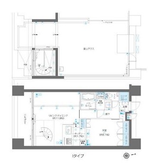 ZOOM麻布十番 9階 間取り図