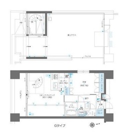 ZOOM麻布十番 9階 間取り図