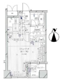 カスタリア高輪台 903 間取り図