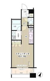アビテ曙橋 14階 間取り図
