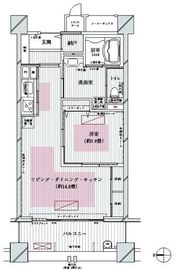 ザ・レジデンス白金スイート 7階 間取り図