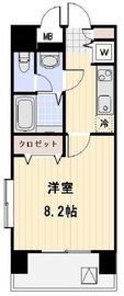 メゾン・ド・ヴィレ中目黒 1003 間取り図