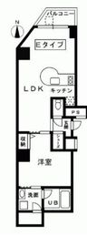 レジディア中野 402 間取り図