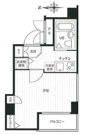 ラグーンシティ芝公園 3階 間取り図