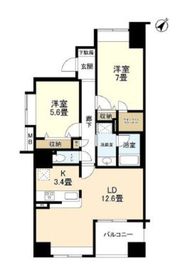 バームステージ三田 13階 間取り図