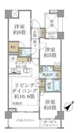 ブリリア東中野パークサイドヒルズ 2階 間取り図