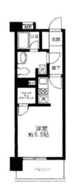 プライムアーバン用賀 402 間取り図