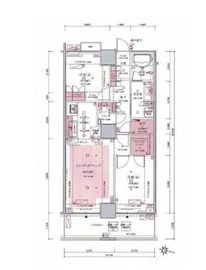 THE KOSUGI TOWER 35階 間取り図